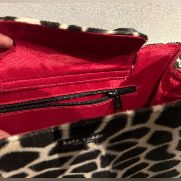 New kate spade animal print pony hair bag - Picture 13 of 15
